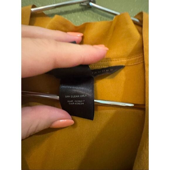 Silk Marc Jacob’s Mustard Blouse *note - Picture 5 of 16